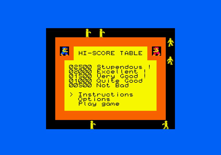 Oh Mummy Resurrected main menu