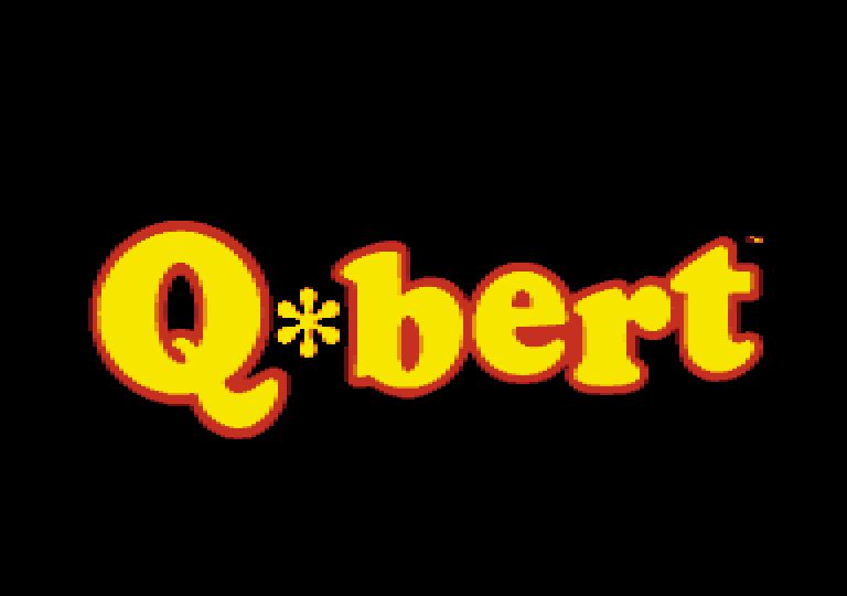 Q*bert loading screen